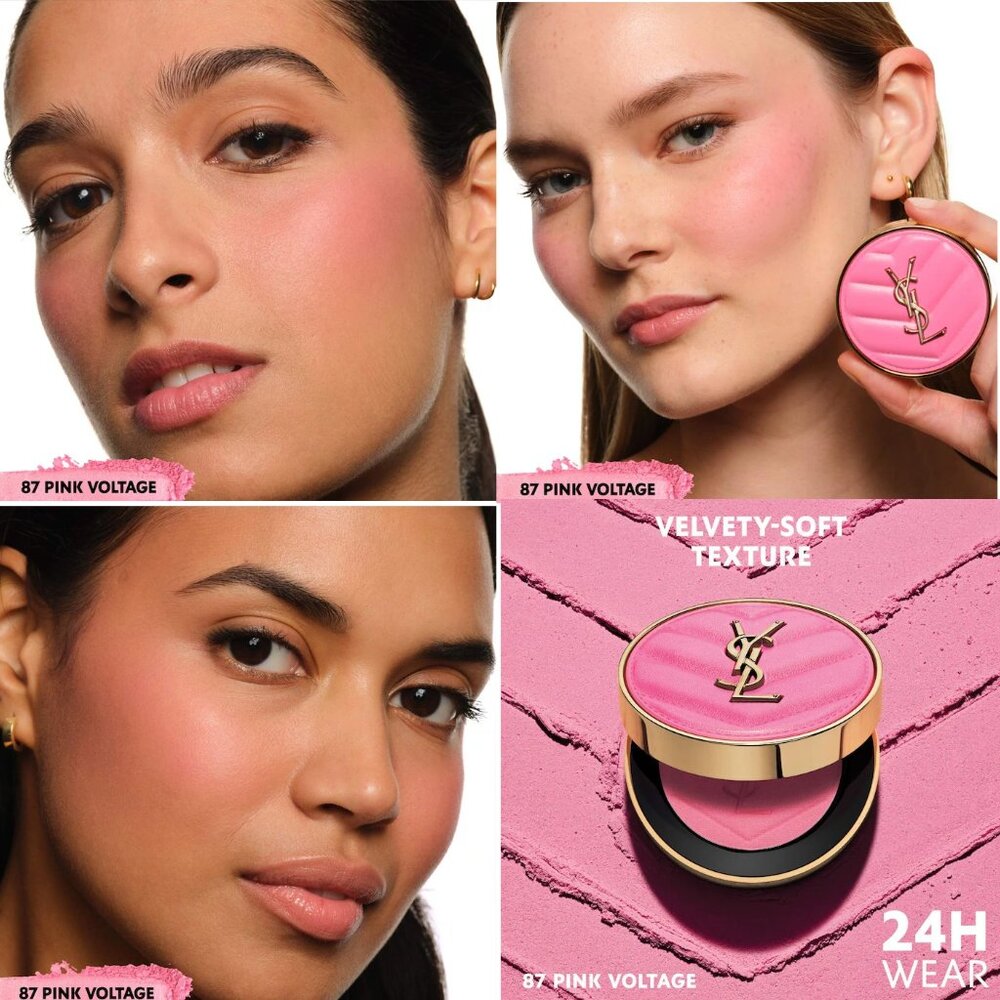 RESERVED LISTING ✅3 X YSL Make Me Blush 24H Buildable Powder Blush (6, 37, 93) - Picture 13 of 16